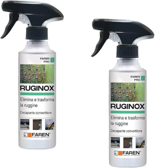Faren RUGINOX Spray Convertitore Ruggine 250 ml per Pittura