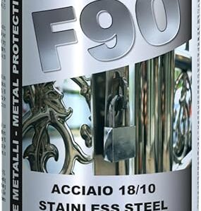 Spray in Acciaio Inossidabile Faren F90 Anticorrosione 400 ml