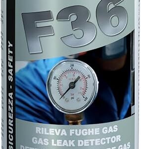 Rilevatore di Gas Faren F36 Spray 400 ml, Schiuma Auto-Dissolvente