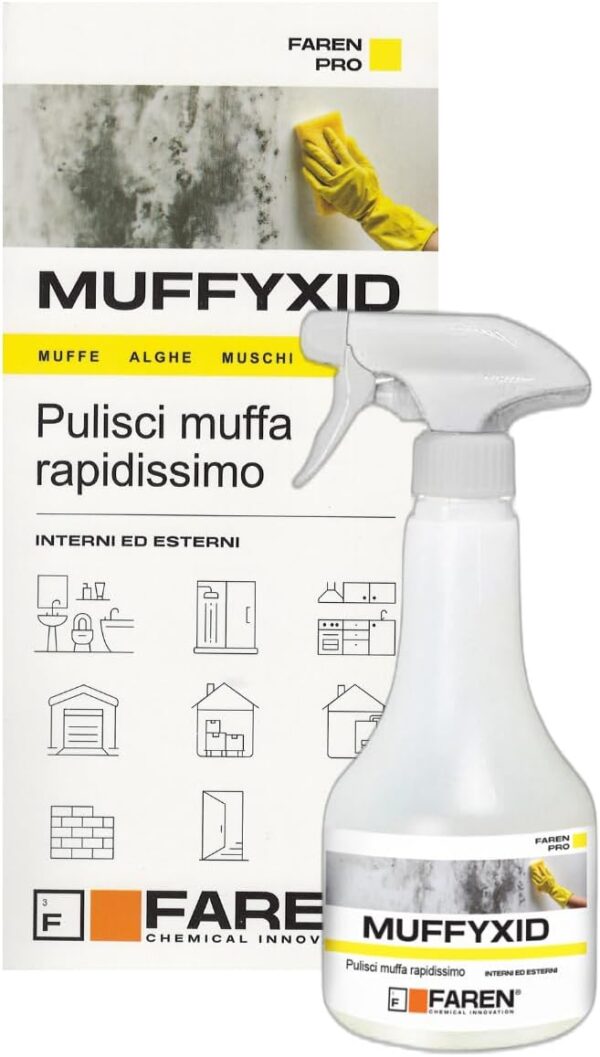 Faren MUFFYXID - Pulitore Rapido per Muffa 500 ml