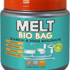 Faren Melt Bio Bag, Trattamento Organico per Odori e Rifiuti