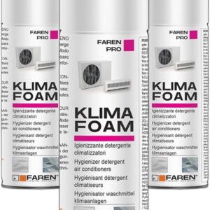 Pulitore Disinfettante Schiumoso KLIMA per Aria Condizionata 3x
